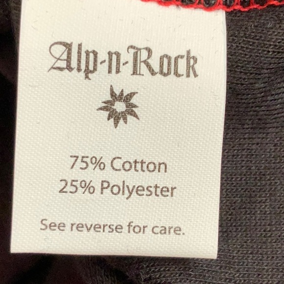 Alp-n-Rock SKI CANADA long sleeve Tee -Heather Black - Picture 11 of 14